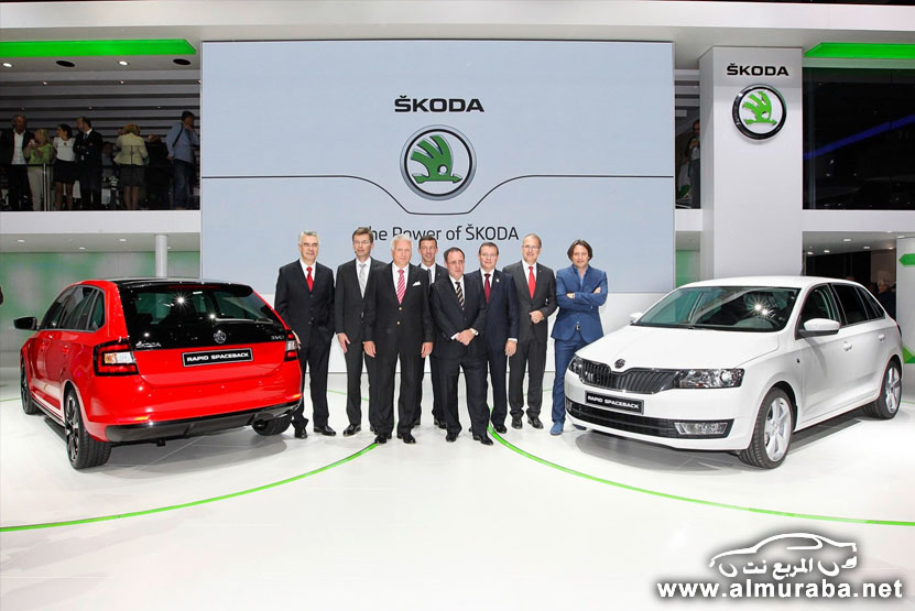 سكودا 2014 تعرض نموذجين لسياراتها في معرض فرانكفورت للسيارات Skoda 2014 14
